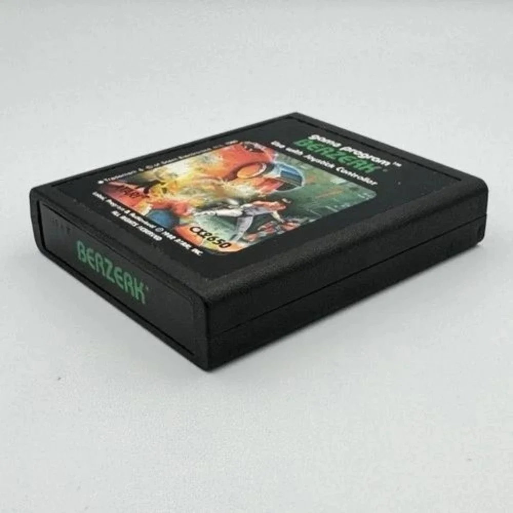 Atari 2600 Berzerk Game Cartridge‎ CX2650 Retro Video Game 1982